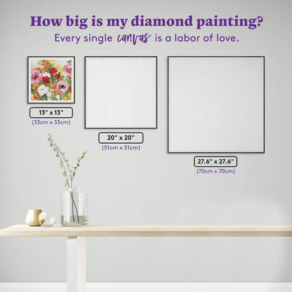 Lea's Garden - Diamond Art Club DIY Kit