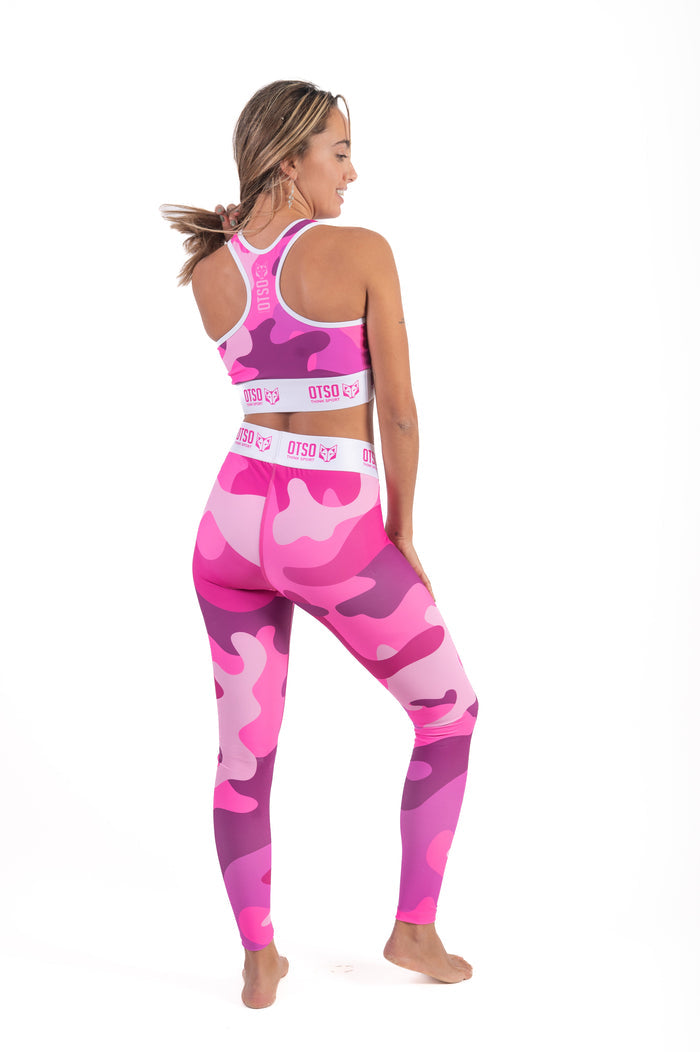 Legging - Camo Pink