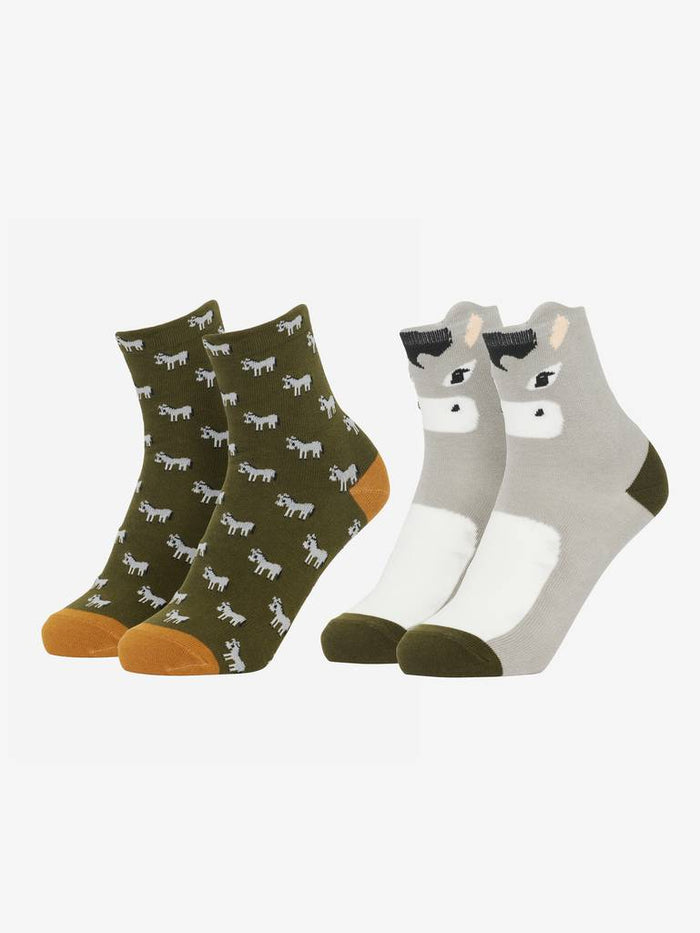 LeMieux Mini Character Socks 2 Pack