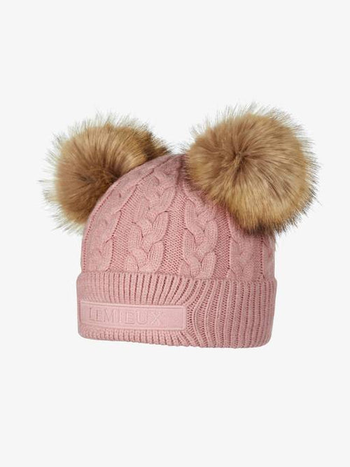 LeMieux Mini Double Pom Pink Quartz