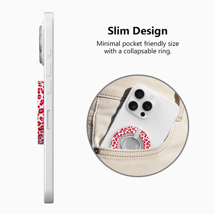Leopard Crush Hold It Fancy MagSafe Grip Ring