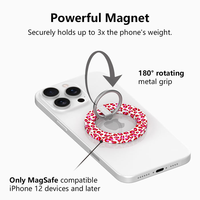 Leopard Crush Hold It Fancy MagSafe Grip Ring