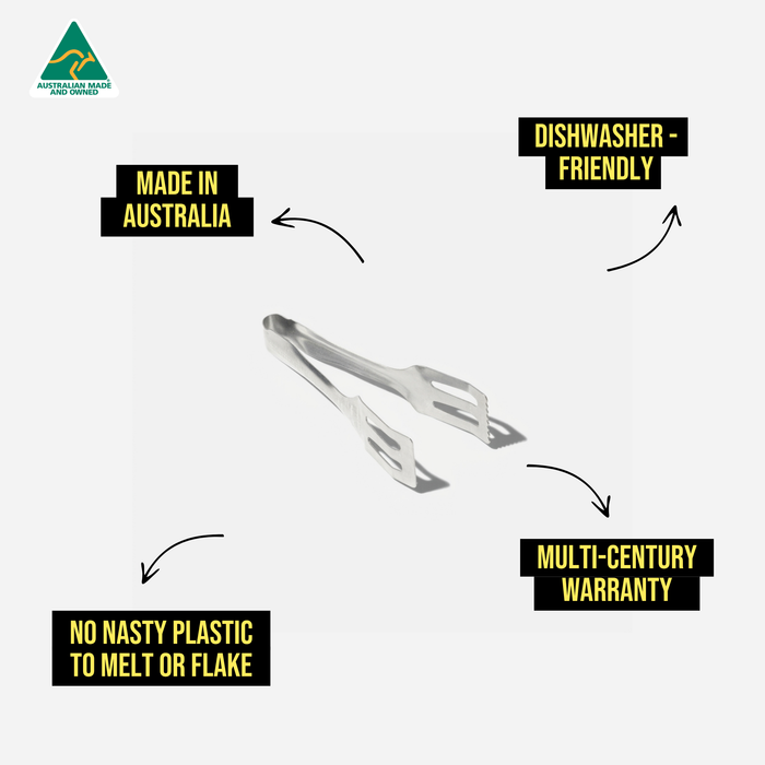 Lil’ Flippa Tongs - Spring Stainless Steel