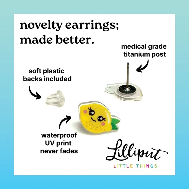 Lilliput Little Things Earrings - Poison