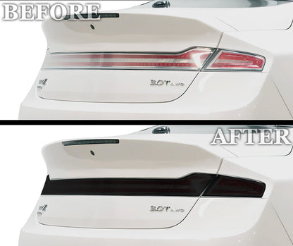 Full Headlight Taillight Precut Smoked PPF Tint Kit Film Overlay Fits Lincoln MKZ 2013 - 2020 - Bogar Tech Designs