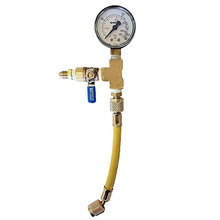 Line Pressure Gauge Setup