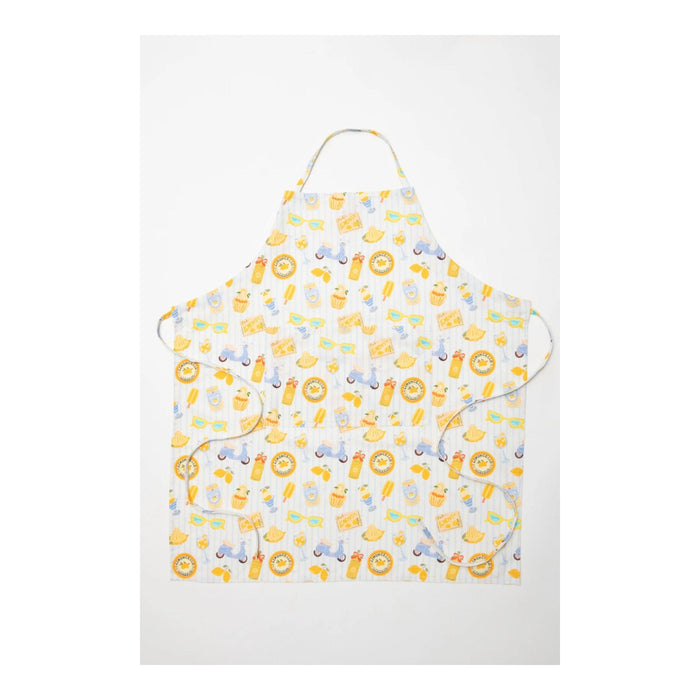 Little Miss Lemon Cotton Apron