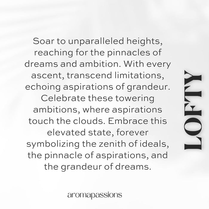 LOFTY | Inspired by SERGE LUTENS AMBRE SULTAN | Ambre Sultan Dupe Pheromone Perfume - aromapassions