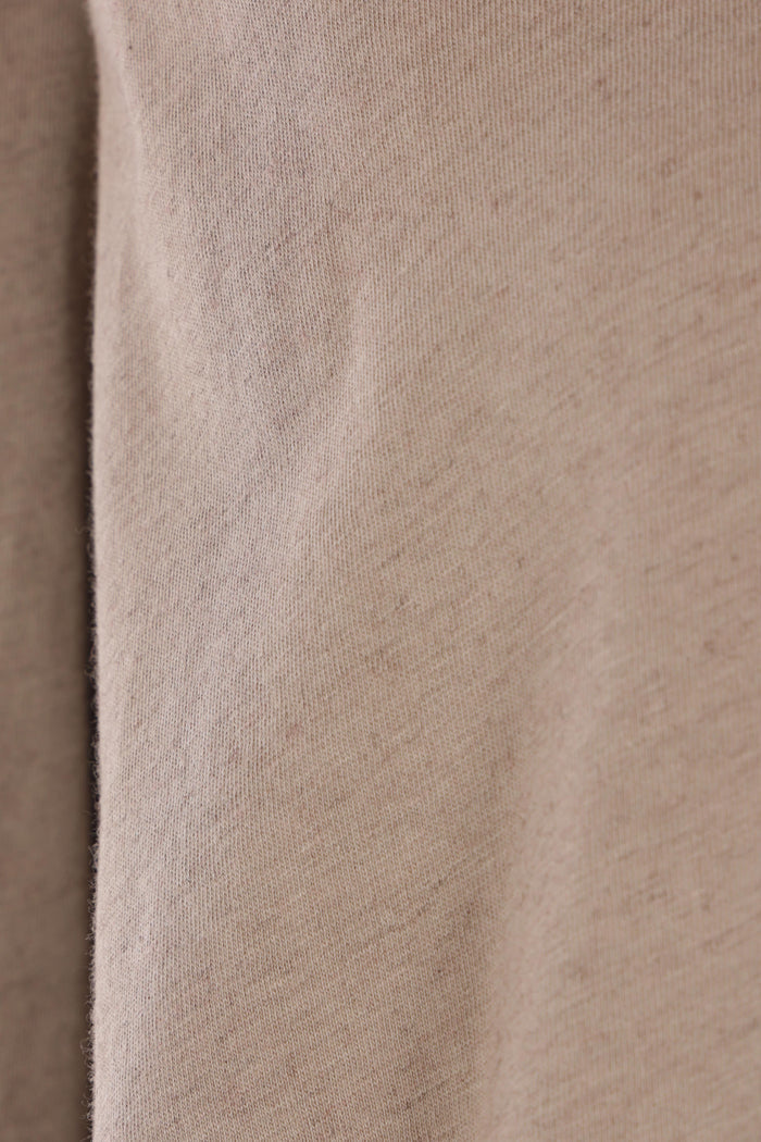 long-sleeve t-shirt in cotton and cashmere