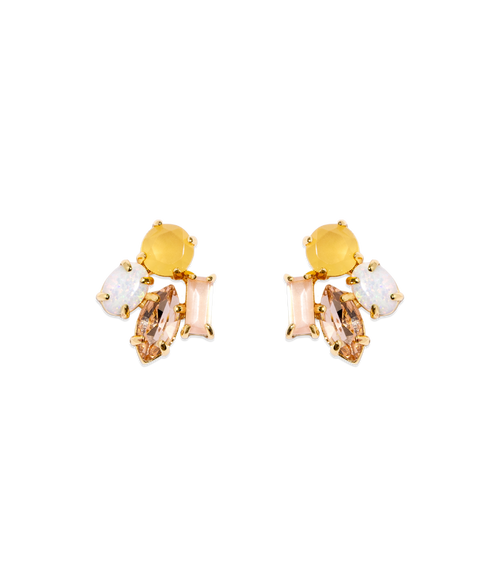 Loren Hope - Ridley Stud Earrings in Yellow