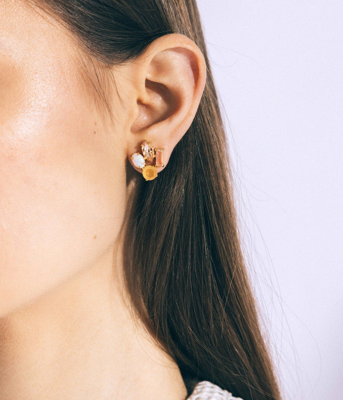 Loren Hope - Ridley Stud Earrings in Yellow