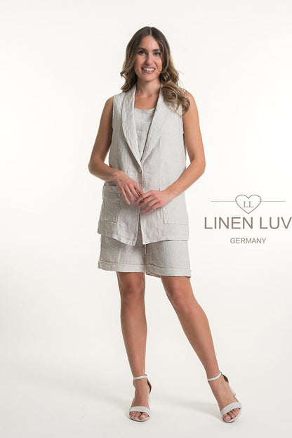 LUX Linen vest