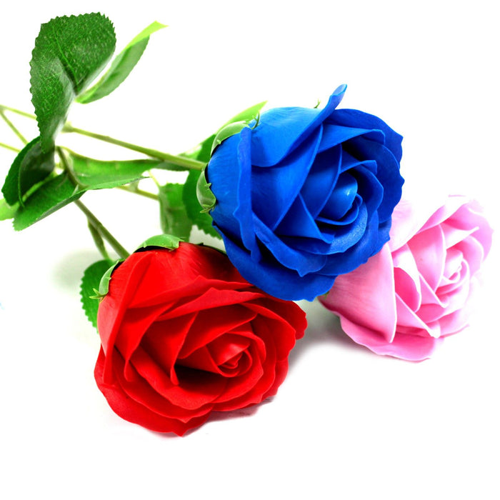 Luxury Pink Soap Rose Romantic Bath Flower, Soothing Scent, Soft Silky Skin.