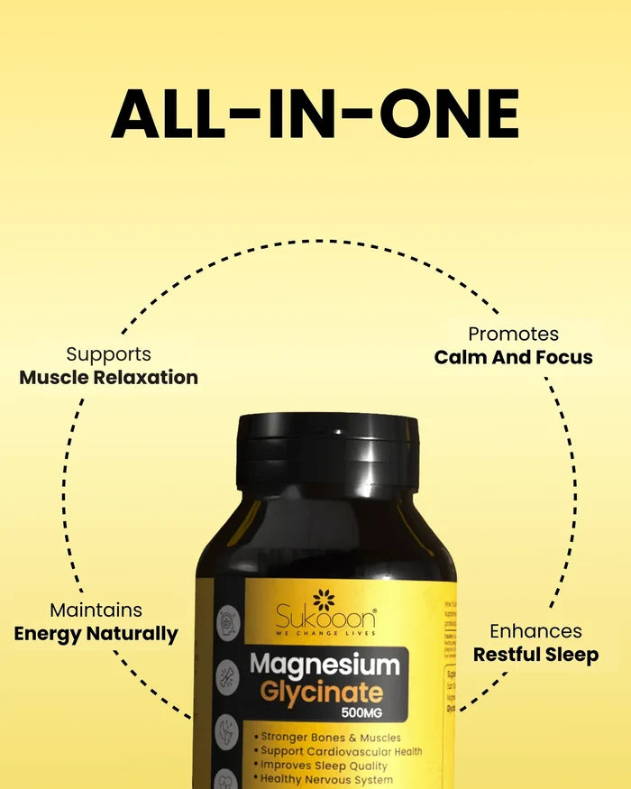Magnesium Glycinate | Energy, Relaxation & Wellness Support