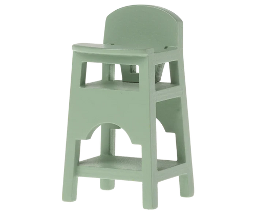 Maileg Mouse High Chair in Mint
