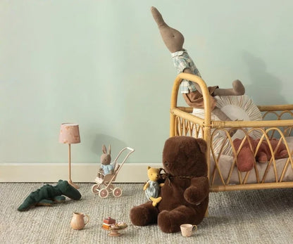 Maileg Teddy Bear Plush, Medium in Dark Brown