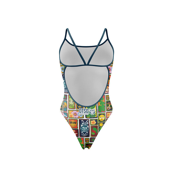 Maillot Femme - Emoji Portrait