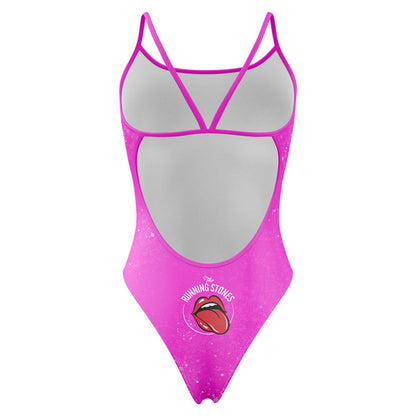 Maillot Femme - Running Stones Pink
