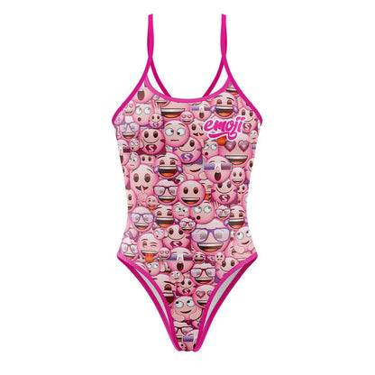 Maillot Femme- Emoji Classic Pink