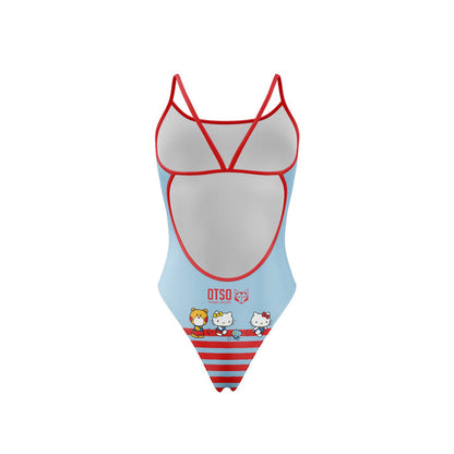 Maillot Femme/Enfant - Hello Kitty Stripes