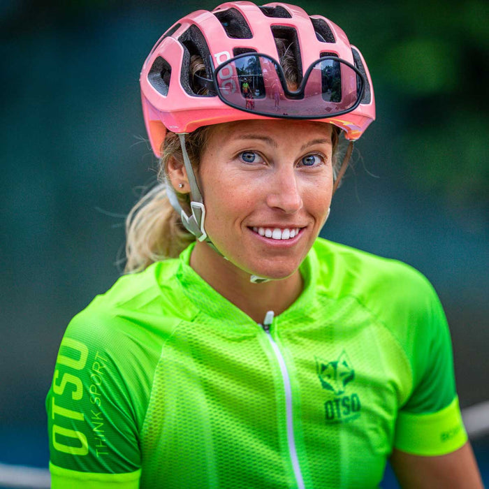 Maillot vélo Femme - Fluo Green (Outlet)