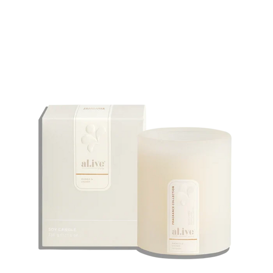Mango & Lychee Soy Candle