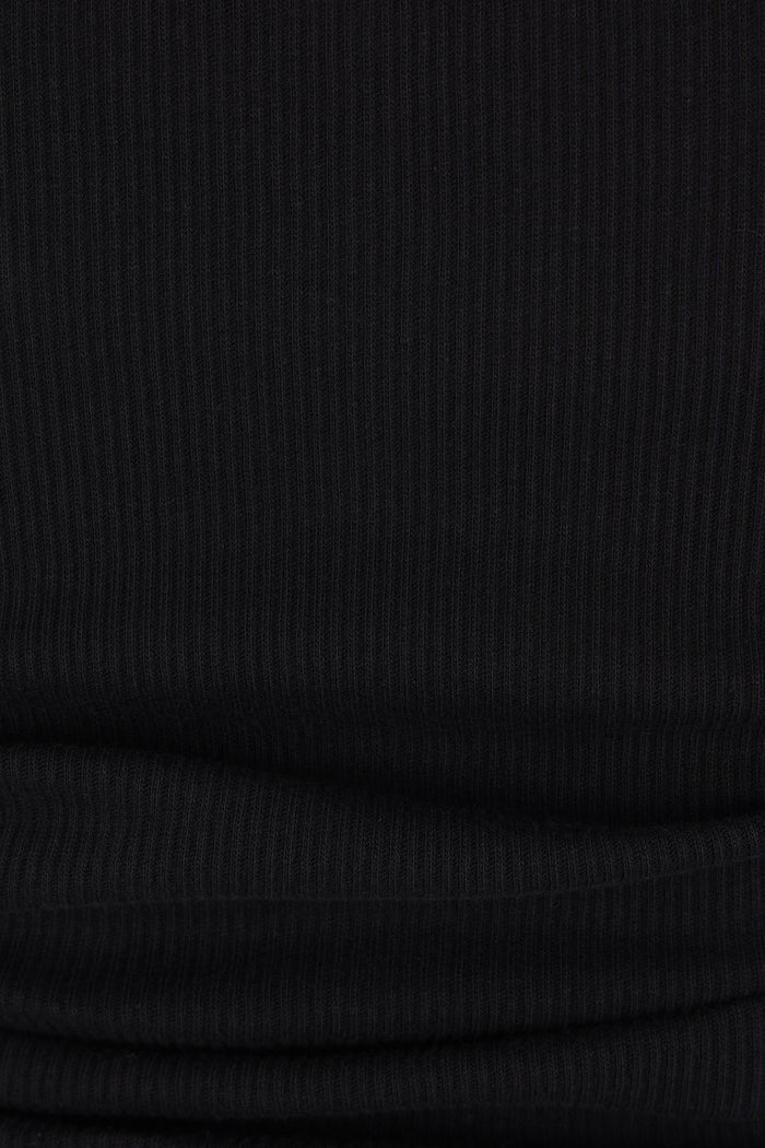 Mara cropped tank top in rib jersey