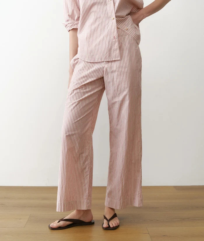 Marisol Boxer Pant Clay Stripe