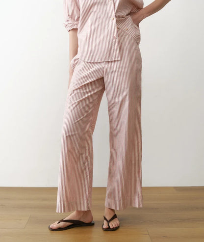 Marisol Boxer Pant Clay Stripe