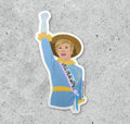 Mary Poppins Votes for all Women suffragette vinyl Sticker