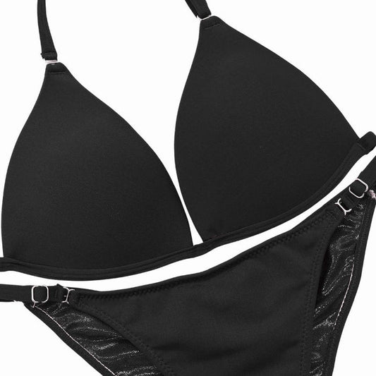 Matte Black Fit Model Competition Suit