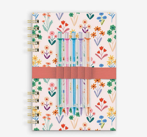 Meadow Lane Harper Split Spiral Notebook & Pen Set