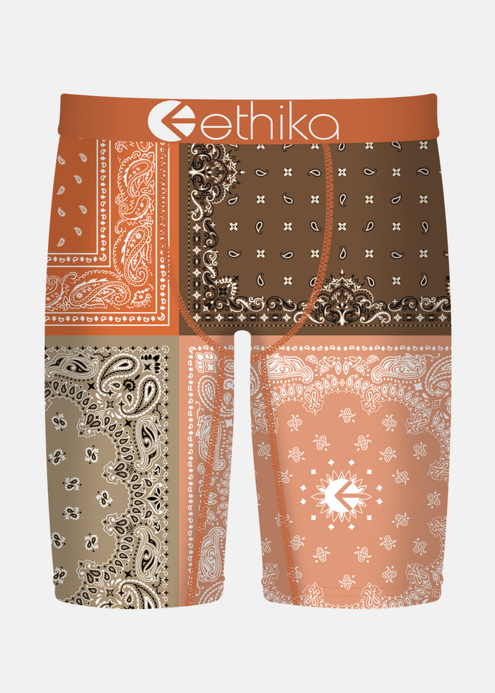 Men ETHIKA Muted Motifs Boxers