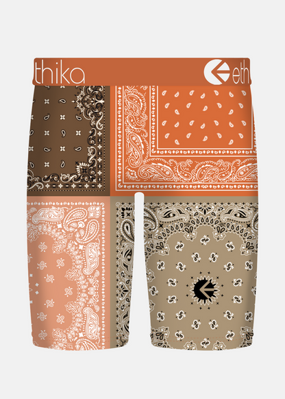 Men ETHIKA Muted Motifs Boxers