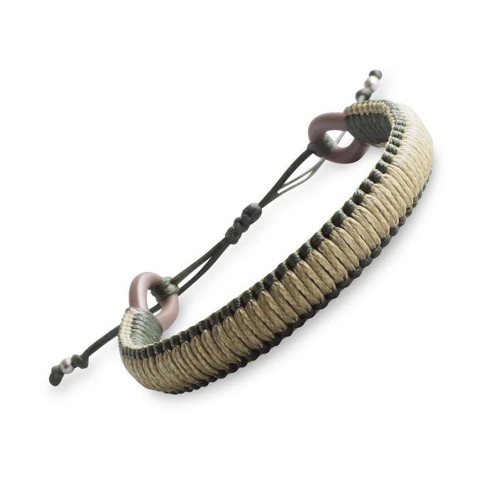 Men's Surfer Bracelet | Reversible | Waterproof | Dad Gift: Navy - Light Blue - Olita Gifts & Goods