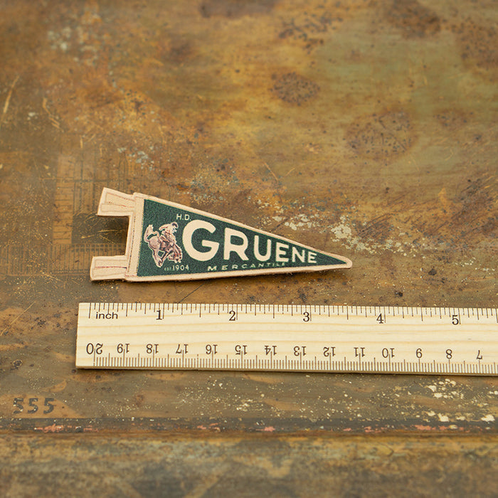 Merc Rodeo Poster Leather Pennant Pin #9-10P