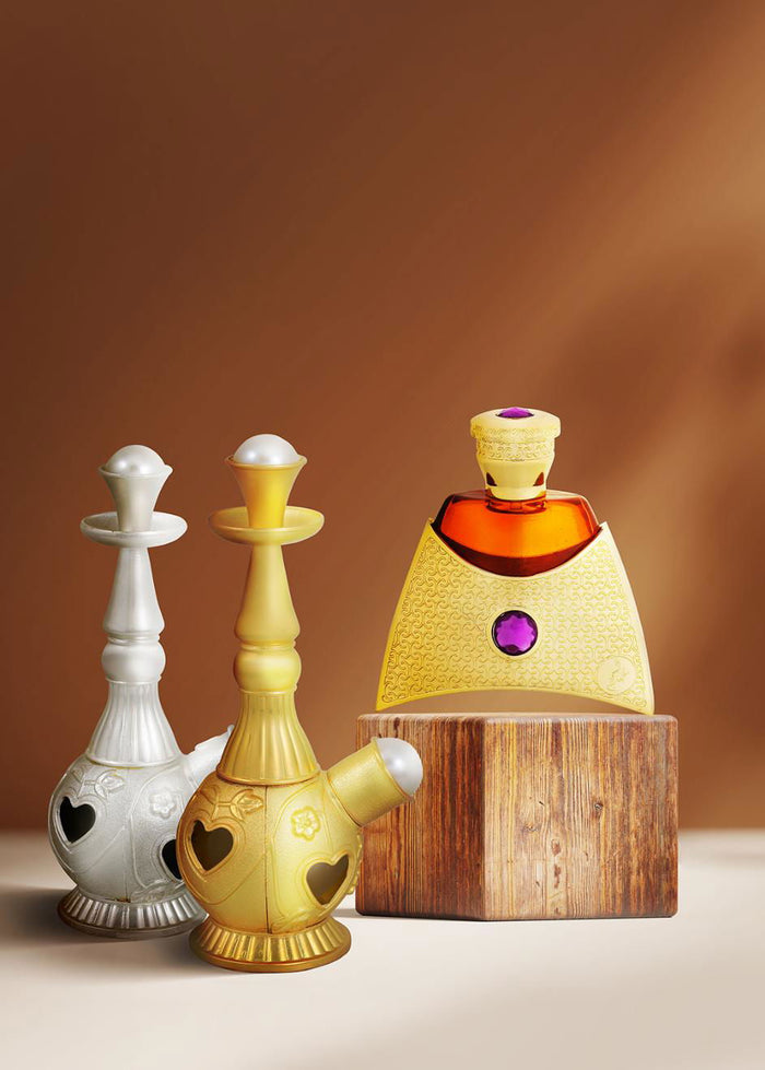 Mesmerizing Perfume Oil Set of 3 for Him & Her - Khadlaj Perfumes