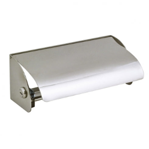 Metlam ML267 Double Toilet Roll Holder Lockable with Hood
