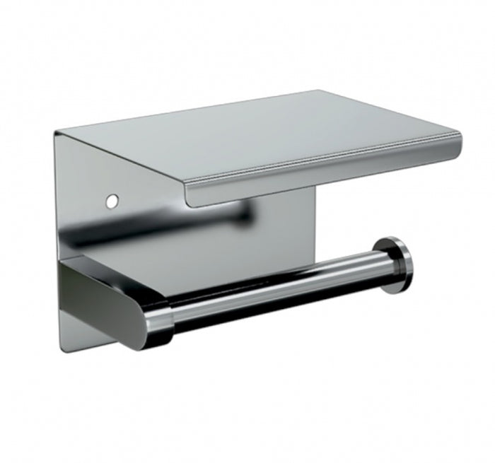 Metlam ML268 Single Toilet Roll Holder with Shelf Top