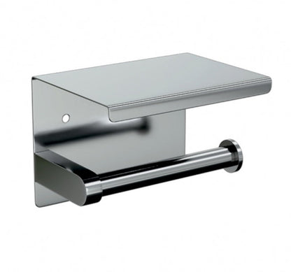 Metlam ML268 Single Toilet Roll Holder with Shelf Top