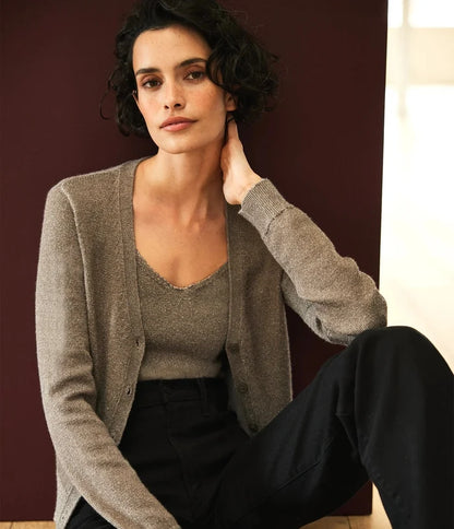 Michael Stars Ruiz Metallic Cardigan