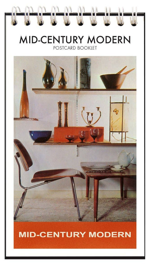 MID-CENTURY MODERN Postcard Booklet