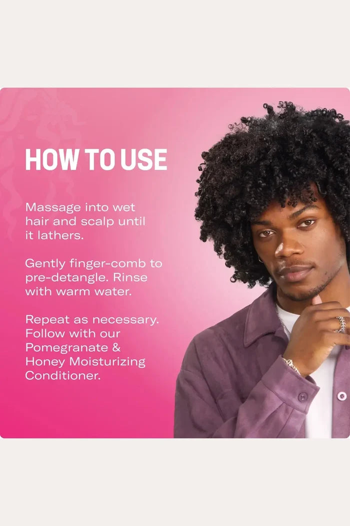 MIELLE POMEGRANATE & HONEY DETANGLING SHAMPOO 32oz MIELLE