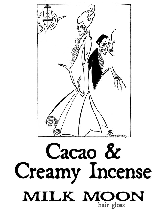 Milk Moon: Cacao & Creamy Incense Hair Gloss
