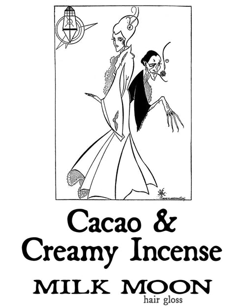 Milk Moon: Cacao & Creamy Incense Hair Gloss