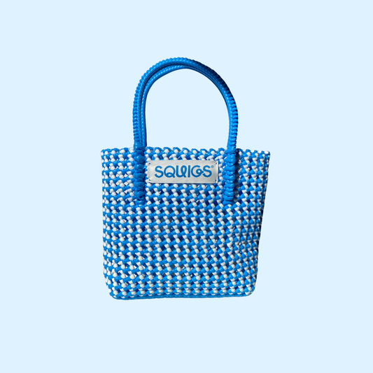 Mini Bazaar Bag - Signature Blue