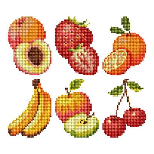 Mini Dazzles™ - Fruits - Diamond Art Club DIY Kit