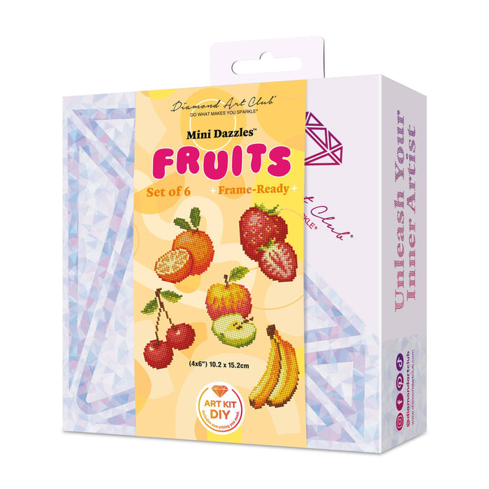 Mini Dazzles™ - Fruits - Diamond Art Club DIY Kit