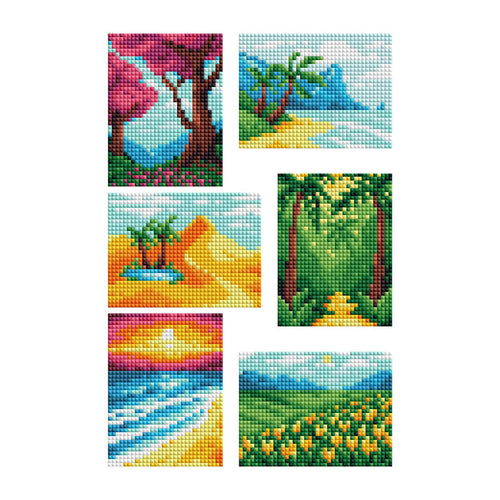 Mini Dazzles™ - Wonders of Nature Part 1 - Diamond Art Club DIY Kit