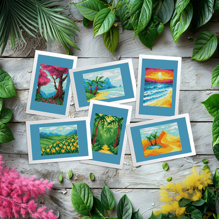 Mini Dazzles™ - Wonders of Nature Part 1 - Diamond Art Club DIY Kit